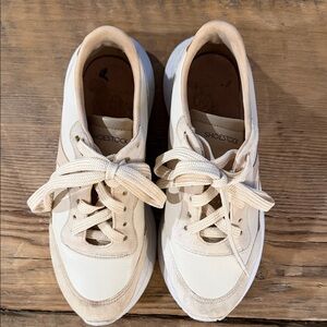 Women's Cream Sneakers